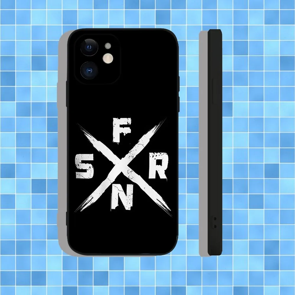 حافظة هاتف Seth Rollins WWE لهاتف iPhone 16,15,14,13,12,11,Pro,Max,Plus,X,XS,XR,SE,8,7,Mini,Soft Silicone Black Case