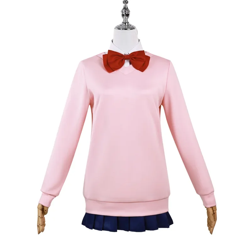 FC6Anime Dandadan DAN DA DAN Ken Takakura Momo Ayase Cosplay Aira Shiratori Costume Parrucca Nera Uniforme Con Cappuccio Gonna Parrucca Man@FC8!