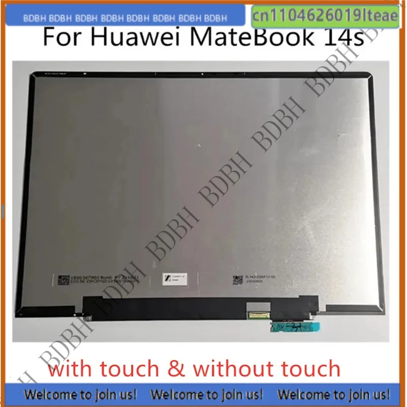 Для Huawei MateBook 14s: Дисплей IPS LCD в сборе (модели HKD-W76-W56, HKF-X) – Запасная матрица