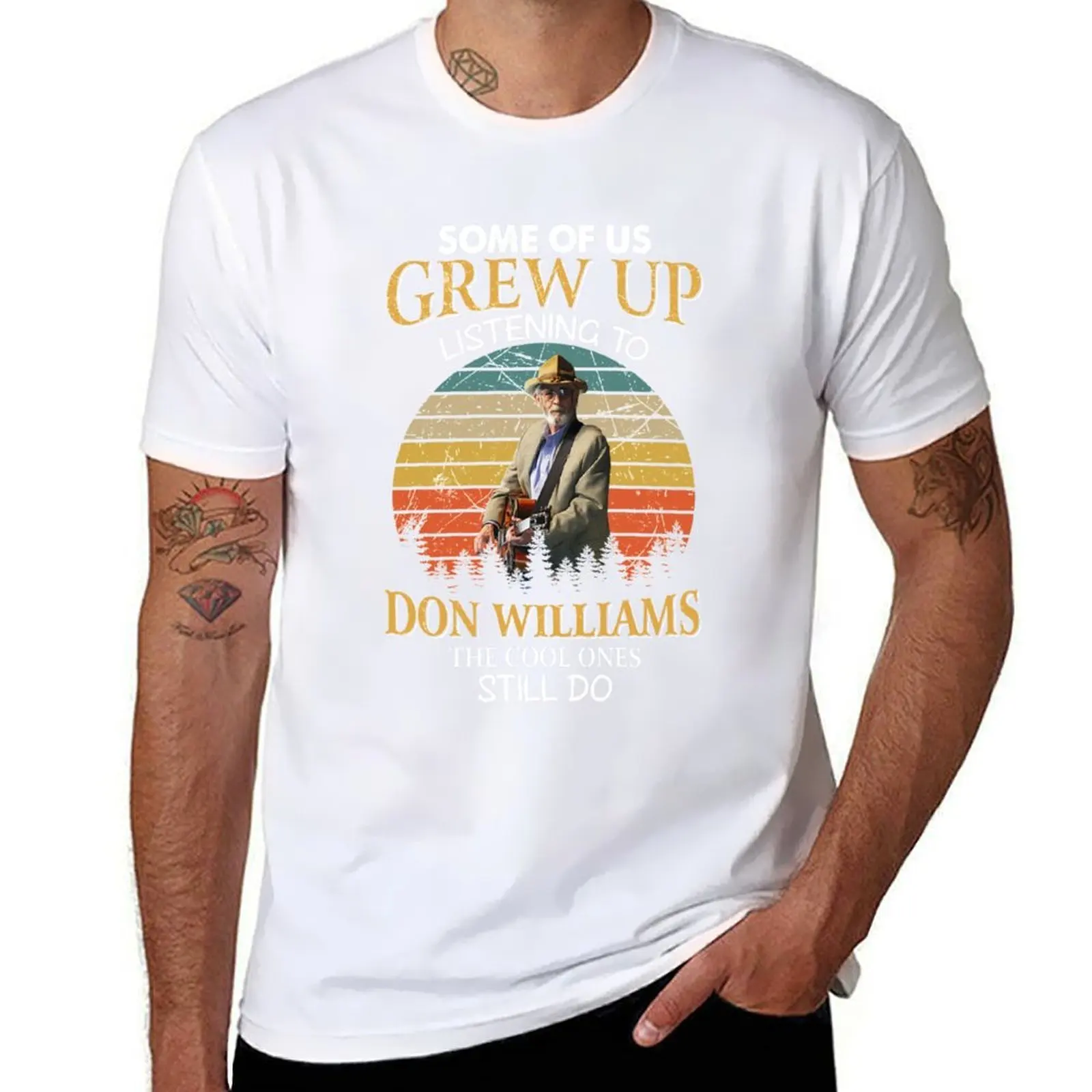 

Some Of Us Grew Up Listening To Don Williams The Cool Ones Still Do Vintage T-Shirt anime tshirt T-Shirt