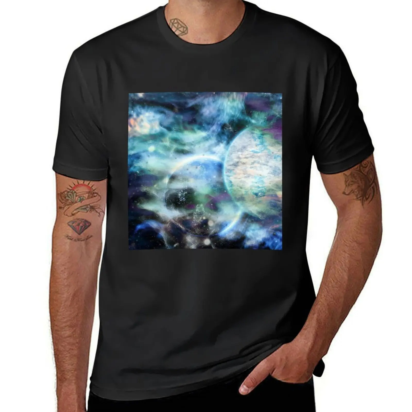 

Cosmology Otherworlds Spaceart T-Shirt Blouse sports fans boys animal print quick-drying plain white t shirts men