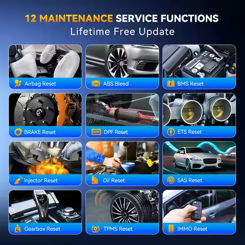 THINKCAR THINKSCAN 662 4 System Car Diagnostic Tool Auto Scanner 12 RESET Bi-Directional Control CAN FD Obd2 Code Reader