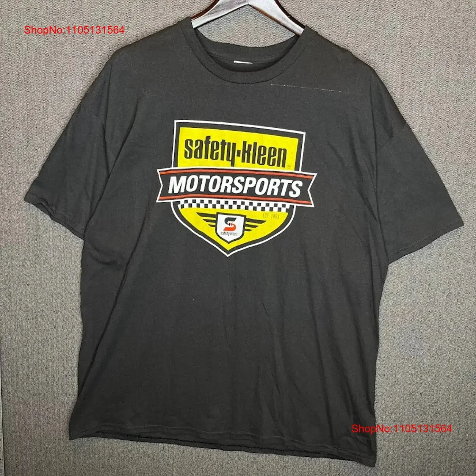 

Unbranded T Shirt Men's One Size Black Safety Kleen Motorsports Cars Classic vintage Washed Stretched designer clothes