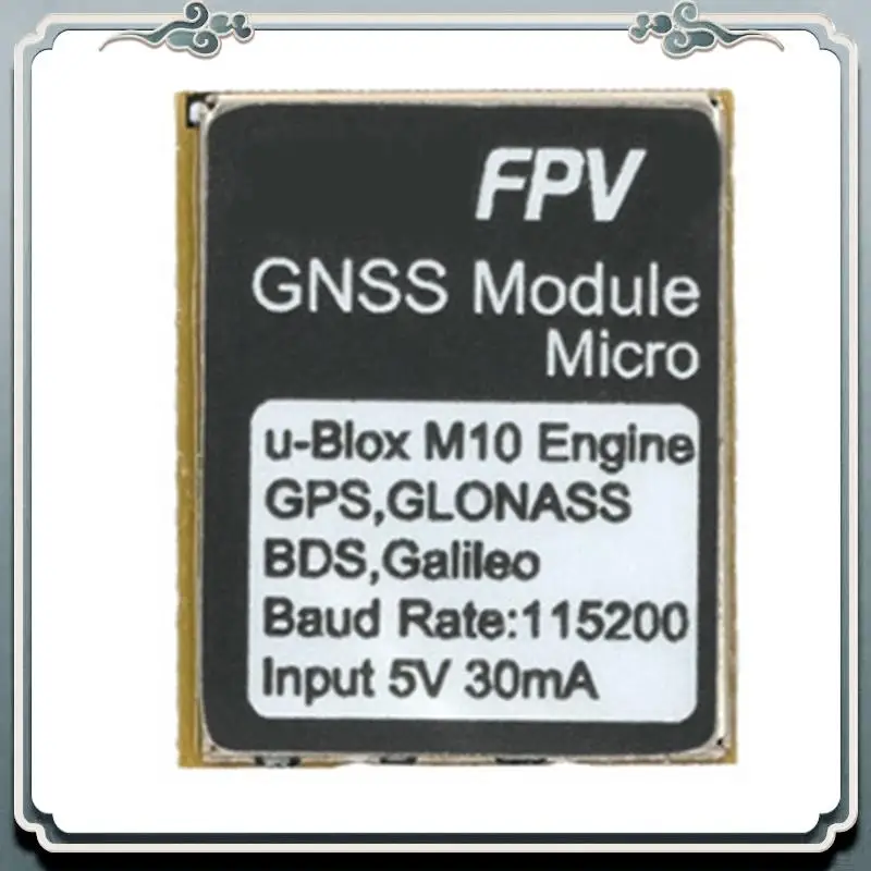 Premium For RUSHFPV GNSS Micro M10 GPS Module Built-In  Antenna For RC FPV Freestyle Drone DIY Parts