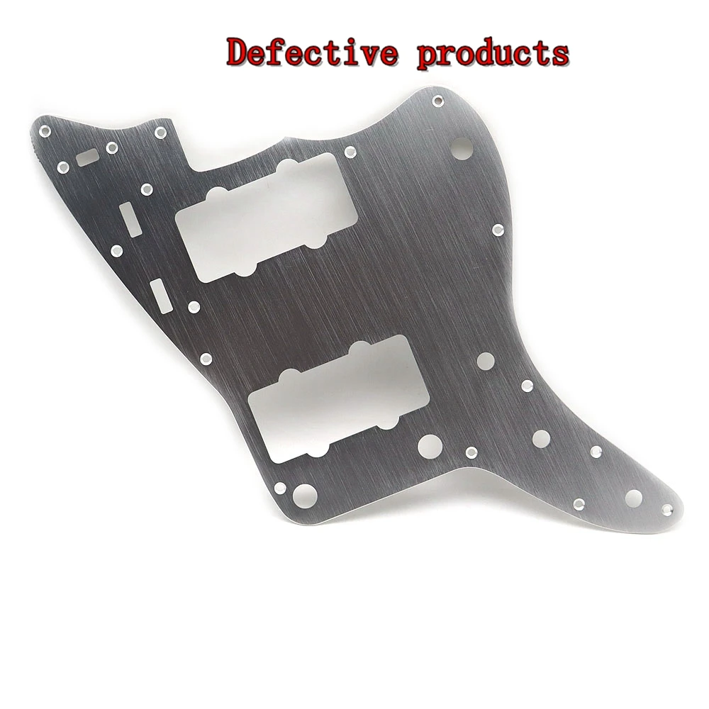 

1pcs Guitar Pickguard Metal aluminum alloy JM Electric Guitar Guard front guard plate for JM Guitar