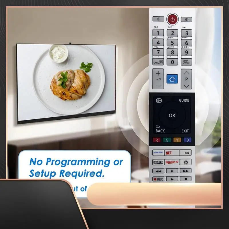 CT-8561 Replace Remote Control For TOSHIBA SMART LED TV Remote Control