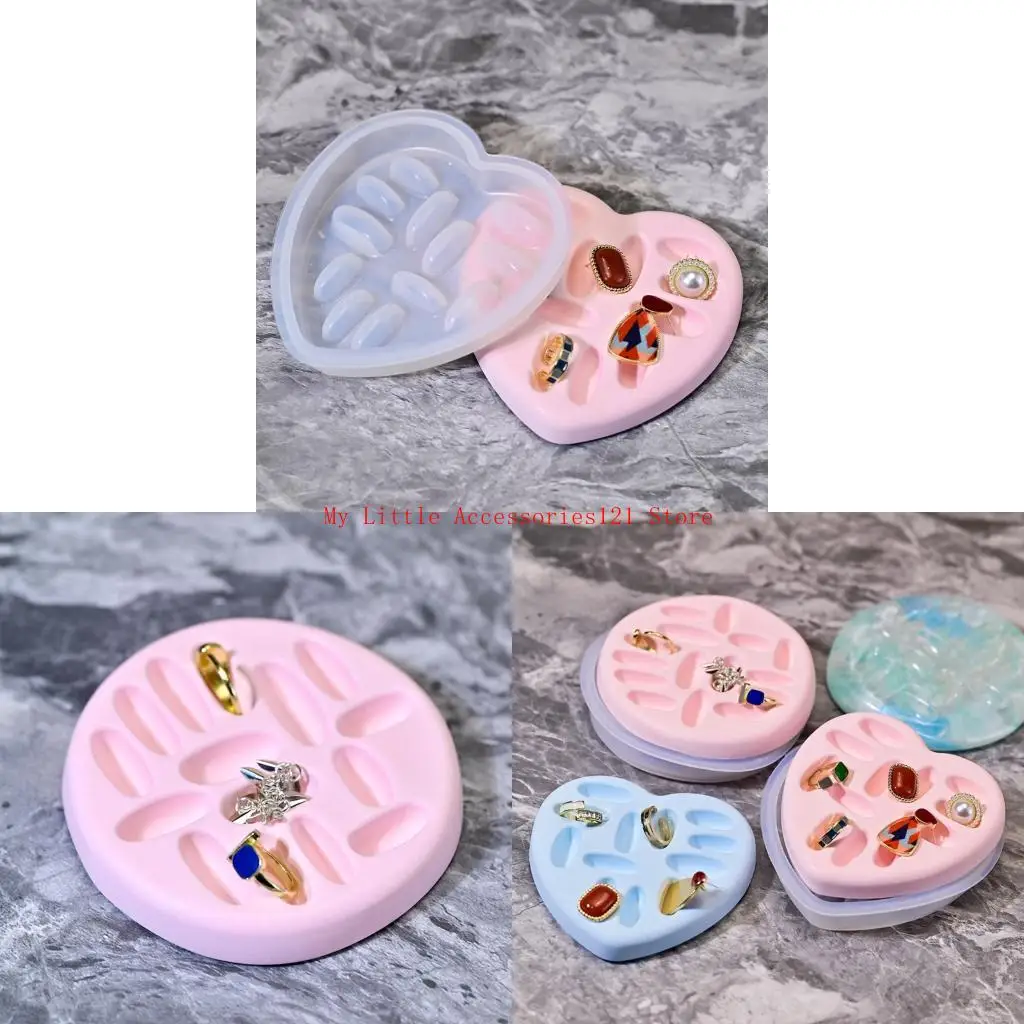 

Premium Silicone Display Holders Mold For Crafting Unique Jewelry Storage Plates