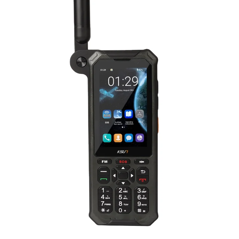 

YYHC Satellite Walkie Talkie SOS IP68 waterproof Beidou GPS GLONASS Galileo Positioning Satellite Mobile Phone For Field Hiking