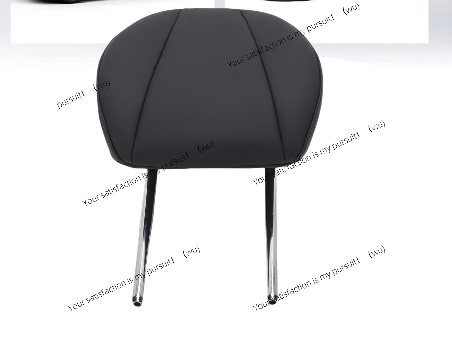 For Car Headrest Memory Foam Comfortable Neck Support PU Leather Car Seat Head Rest