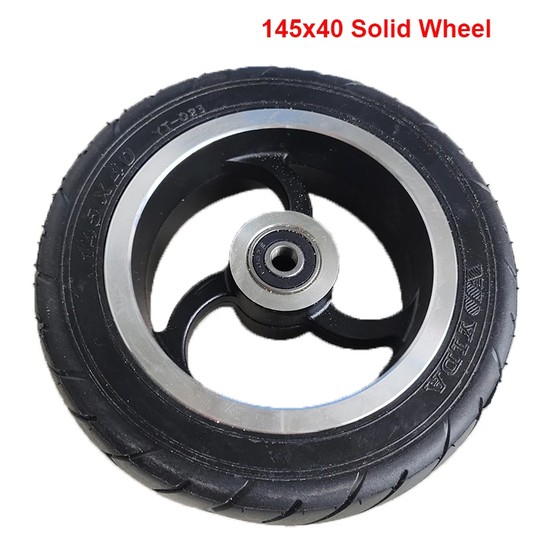 6 Inch Wheel 145x40 Solid Tire with Plastic / Alloy Hub for Mini Electric Scooter Fastwheel F0,jackhot,Nes Carbon Fiber Scooter