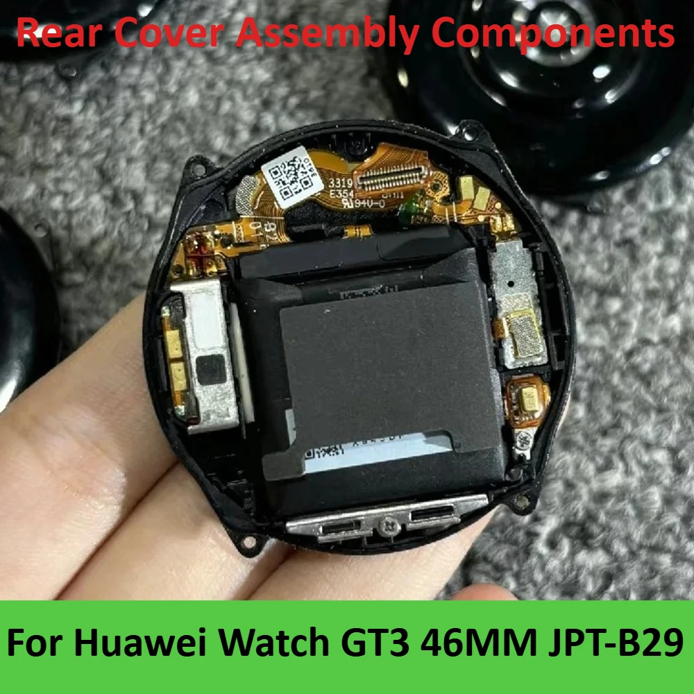 Pour Huawei Watch GT3 46MM JPT-B29/JPT-B19 démontage d'origine couvercle arrière composants d'assemblage câble de fréquence cardiaque remplacer les pièces