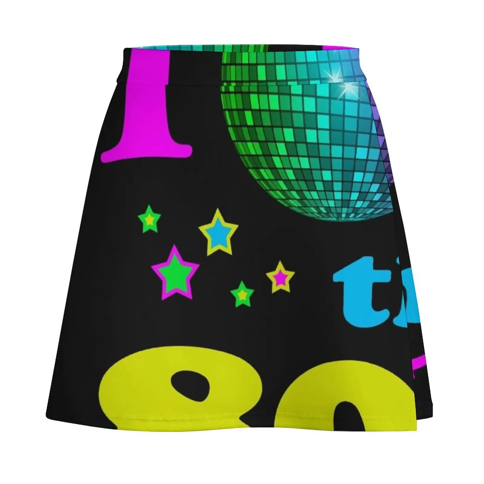 I Love The 80's eighties Mini Skirt Woman short skirt womans clothing Mini Skirt