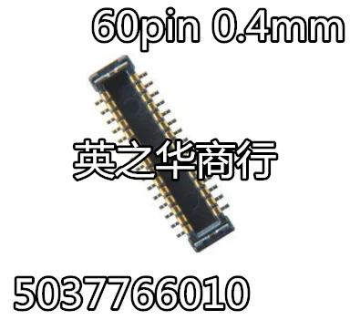 

30pcs original new 5037766010 503776-6010 050377666010 60pin 0.4mm board to board connector