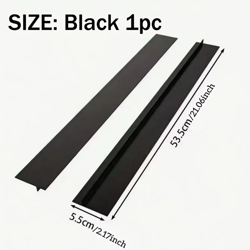 2pcs T-Shaped Caulk Strip, Multifunctional Seal Strip for Kitchen Countertops, Stoves and Bathrooms