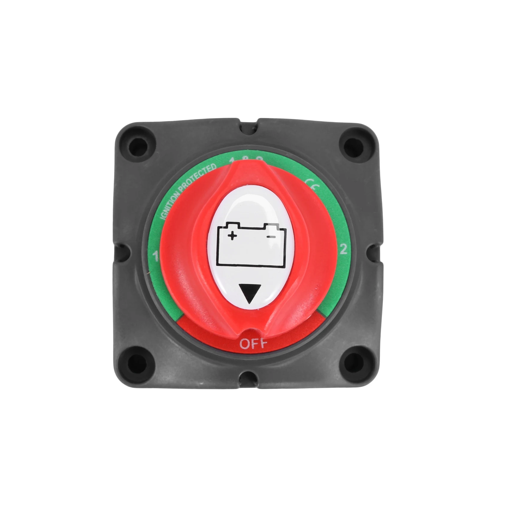 4X 3 Position Disconnect Isolator Master Switch, 12-60V Battery Power Cut Off Kill Switch, Fit For Car/Vehicle/RV/Boat