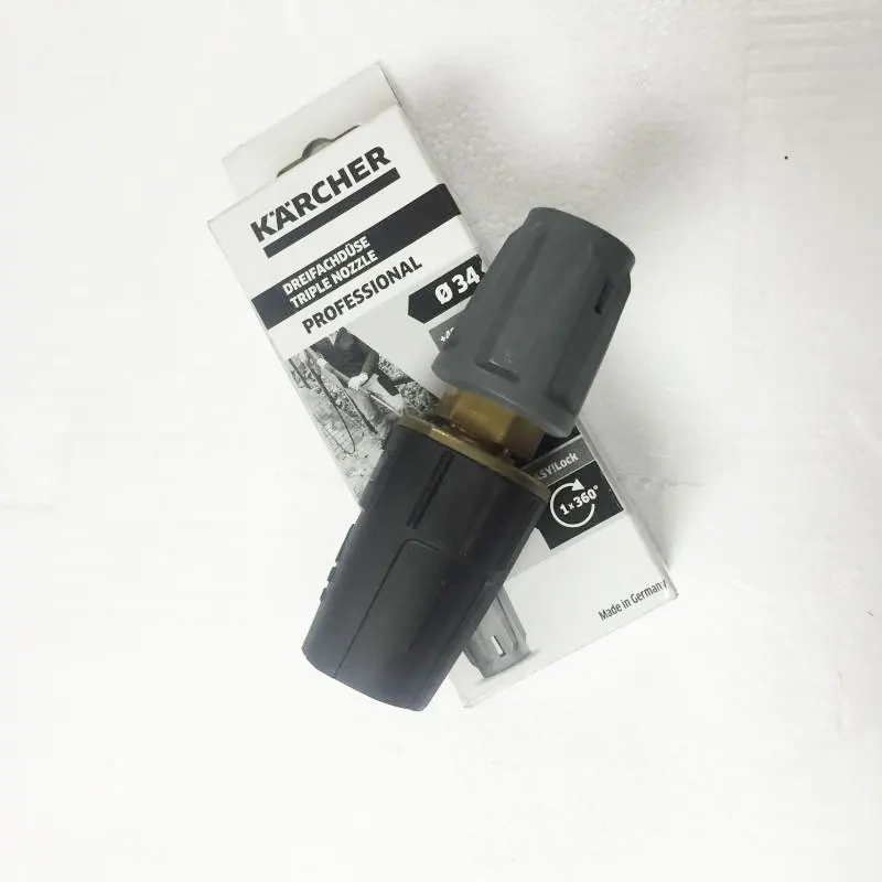 

Karchek HD5/11P, HD400, HD600, HD6/15C cleaning machine three-hole nozzle adjustable rotating nozzle