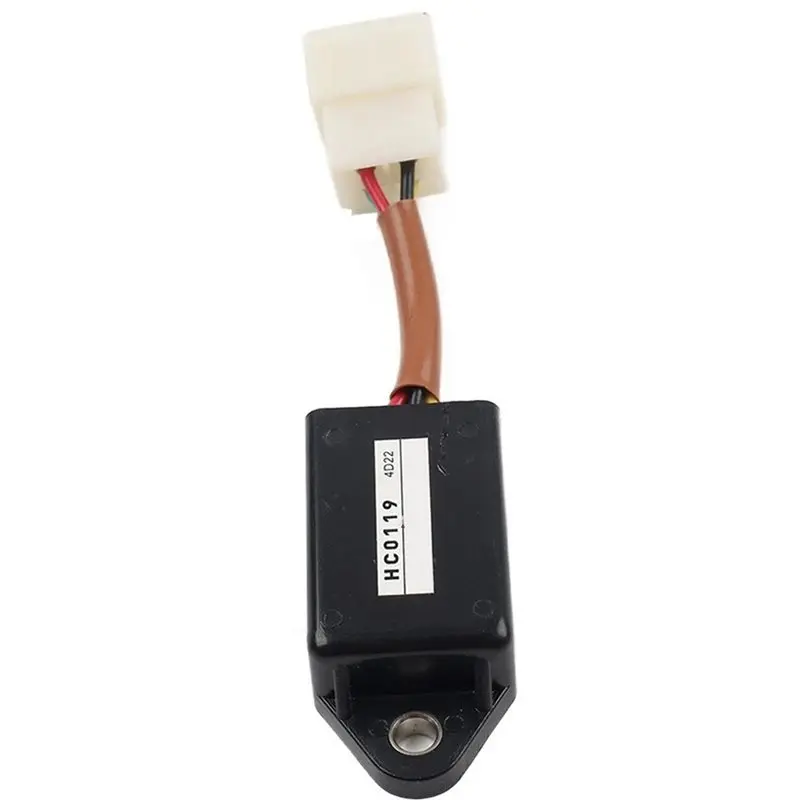 HC0119 HCO119 129211-77920 Flameout Relay Timer Unit For Yanmar Engine Black-X59A
