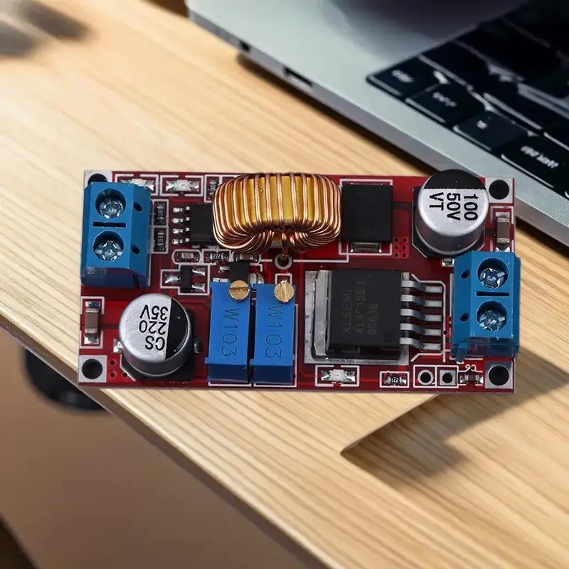 LED power converter XL4015 5A DC-DC adjustable buck converter 4-38V to 1.25-36V lithium battery buck charging board