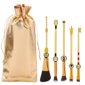 Harry Potter Horcrux Makeup Brushes Set Eye Shadow Foundation Women Cosmetic Brush Eyeshadow Blush Powder Blending Beauty Tool