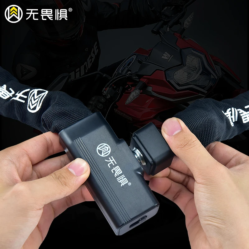 قفل سلسلة سميكة، قفل الدراجة الجبلية، قفل الدراجة، بطارية الدراجة النارية، قفل مضاد للسرقة للدراجة الكهربائية، قفل الباب