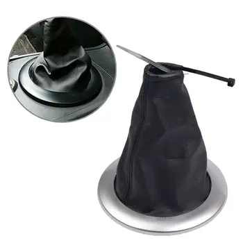 適用於雷諾梅甘娜2 MK2 II Sport Tourer II 2002-2009的PU皮革汽車換檔桿套,防塵自動換檔旋鈕護套 10 最佳銷售 梅甘娜2配件 - №9