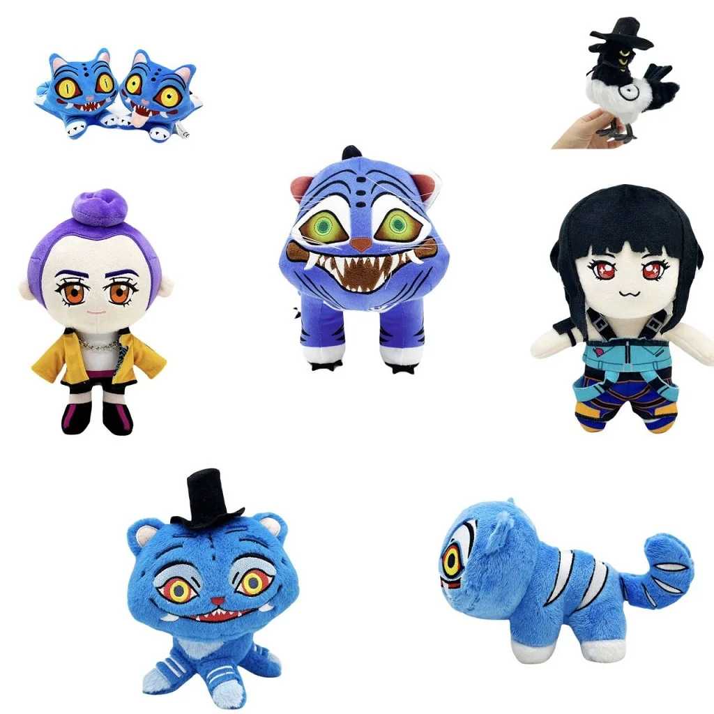 

13/25CM New Kpop Demon Hunters Tiger Plush Toy - Soft Tiger Plushie Doll Kpop Merch Accessory for Birthday Gift