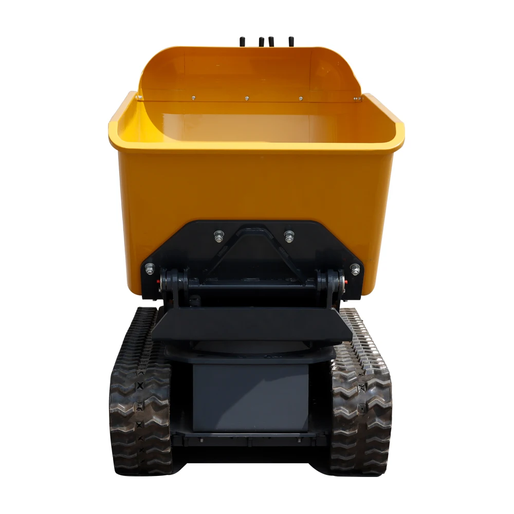 2026 Mini Crawler Dumper Small Tracked Dump Truck with High Capacity for Construction and Landscape Projects