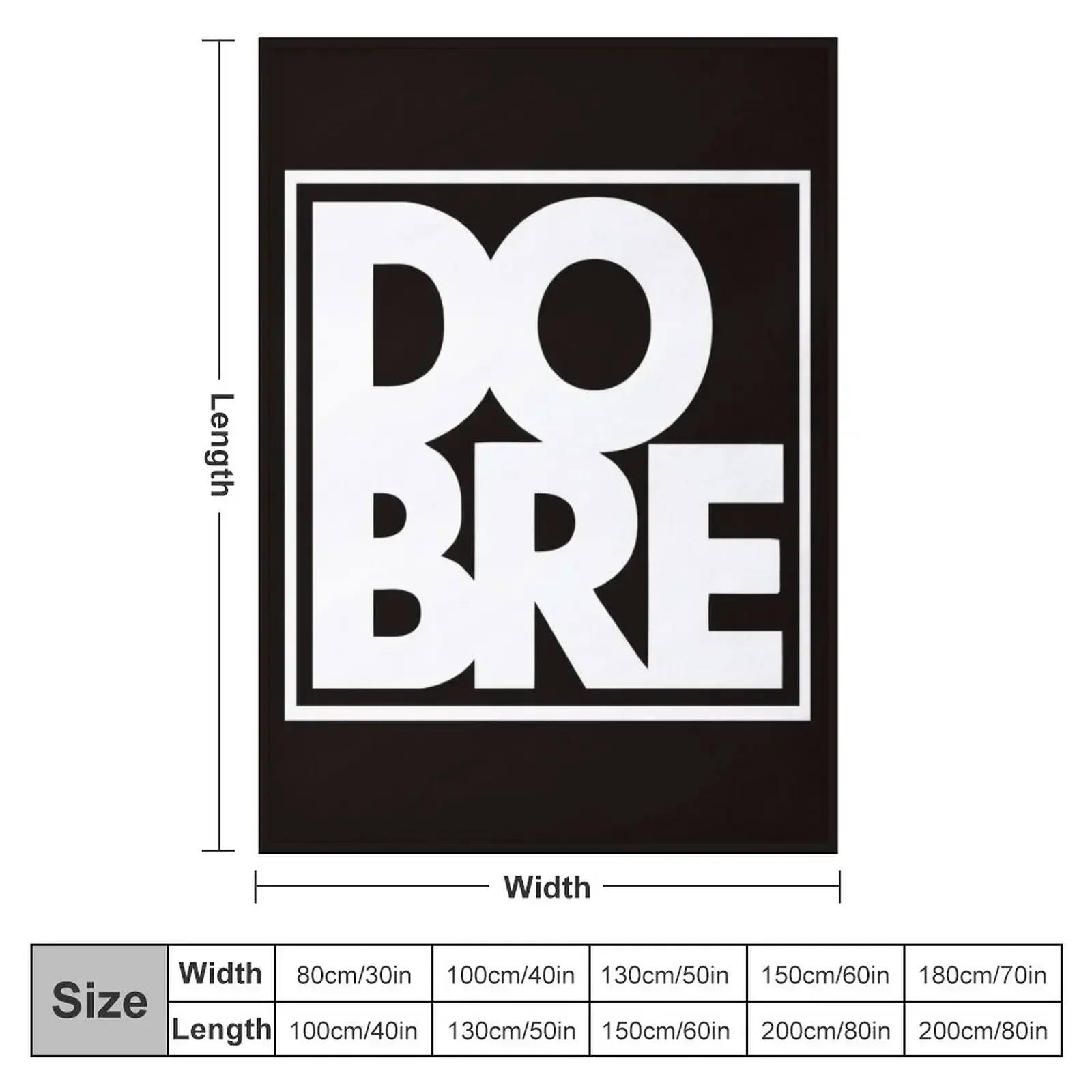 New Kids Dobre Brothers White Logo Throw Blanket Tourist Blankets For Baby Decoratives For Sofa Thin Bed Blankets