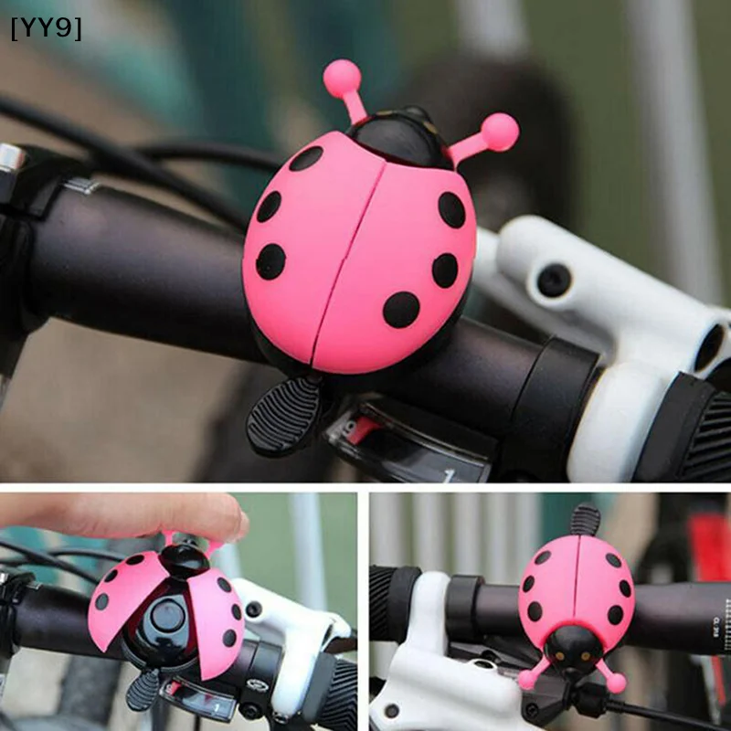 1Pc Cute Ladybug Bicycle Bell, Multiple Colors Available Kid