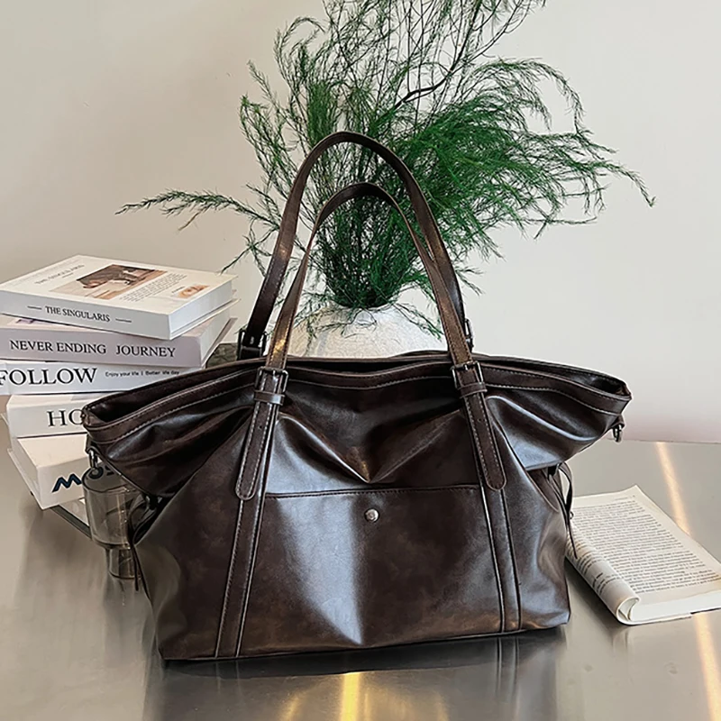 ميلارد حقيبة نسائية 2026 تريند خمر فاخر مصمم لينة بولي Leather حقيبة يد جلدية Bolsas Femininas شيك سعة كبيرة تخفيف الأفاق