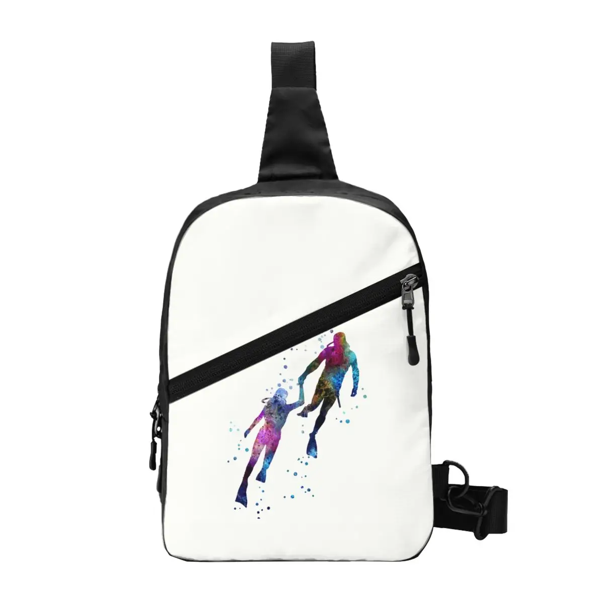 

Изготовленный на заказ подводное плавание для дайверов, пара слинг, нагрудная сумка через плечо, мужской крутой рюкзак для дайвинга, на плечо для кемпинга, езды на велосипеде