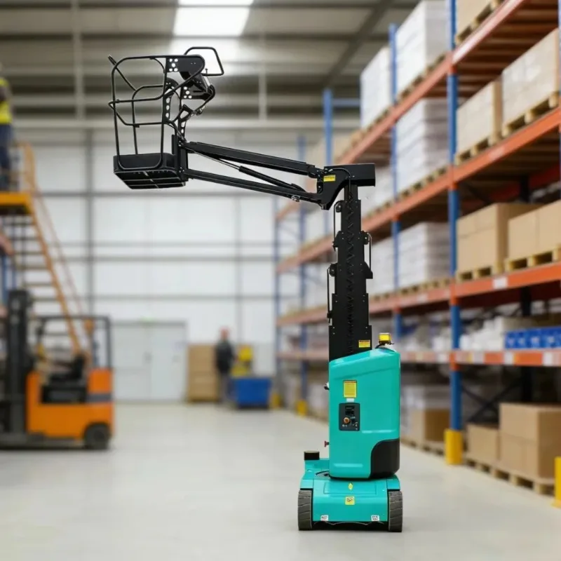 Deposit Price Vertical Mast Lift Platform Aluminum Electric Hydraulic Lift Automatic Small Mobile Aerial Work Platform
