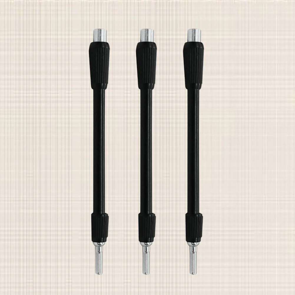

3Pcs 129Mm Flexible Shaft Extension for Drill Bits Heavy Duty Screwdriver Bit Holder Compact Design Works with Electric Drill