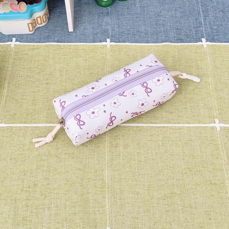 Hochwertiges, ästhetisches Rucksack-Set mit Blumenmuster, dreiteilig, aus leichtem Nylon, großes Fassungsvermögen, Mädchenrucksack, Campus-Studentenrucksack – Detail 21