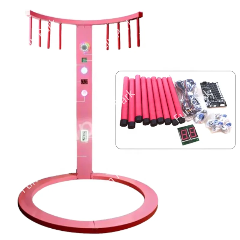 

Fun Park Factory Wholesale Reaction Challenge Catch Stick Game Coin Operated Game Machine for Shopping Mall