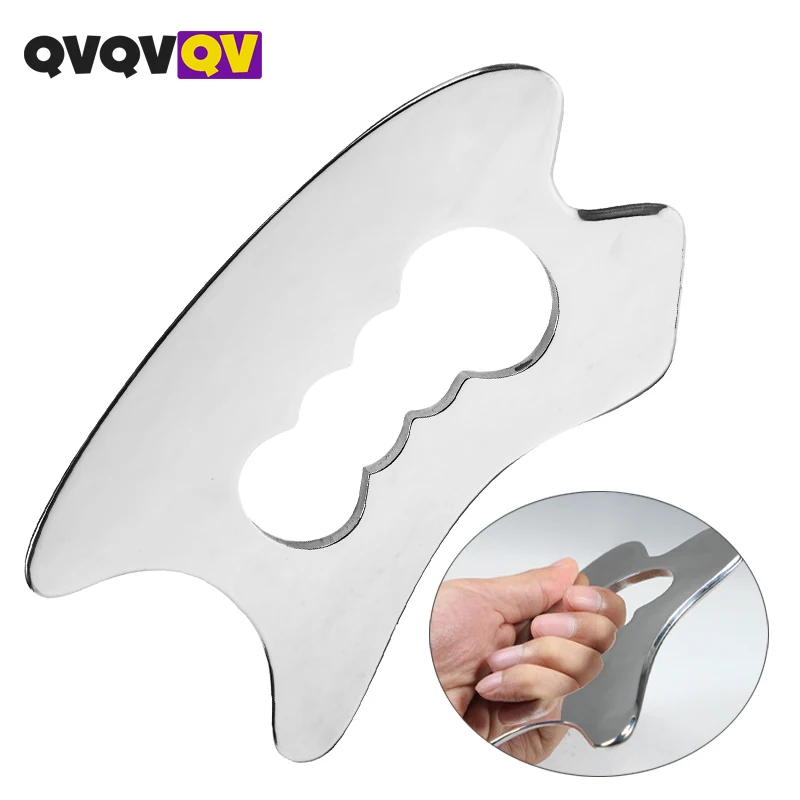 

1Pcs Stainless Steel Scraping Gua Sha Tools Massage Tool,IASTM Massage Tools for Relaxing Soft Tissue,Reduce Head,Neck,Back Pain