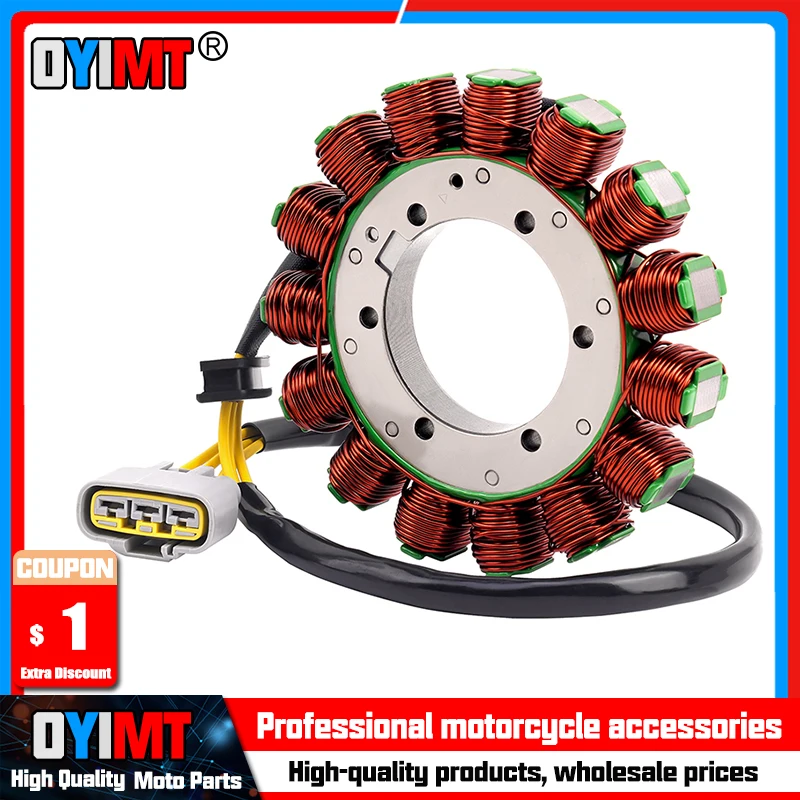 

Motorcycle Generator Stator Coil Comp For BMW R1200RT R1200 R 1200 RT 1200RT K52 2013-2018 12318556028