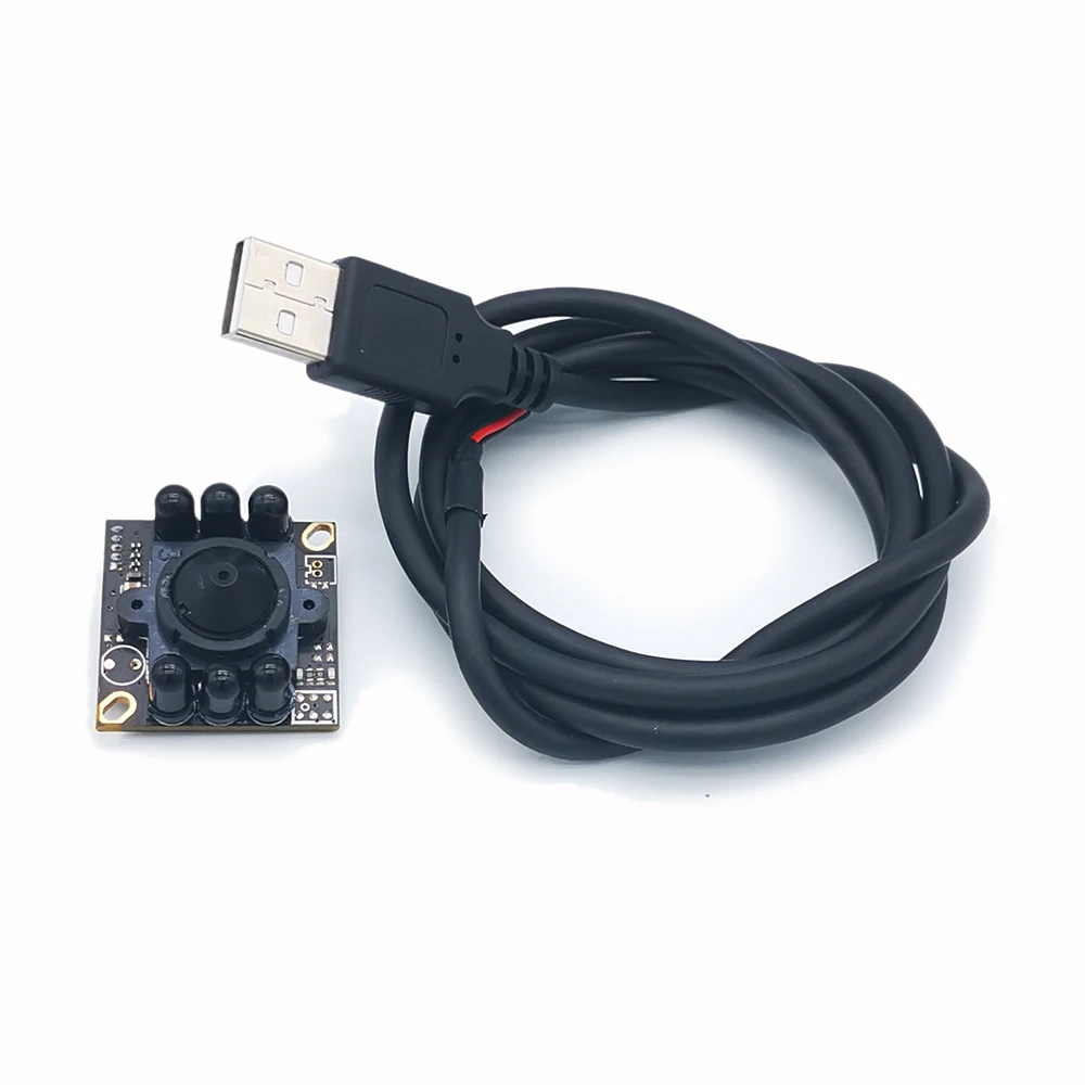 1080P 720P na podczerwień OTG moduł kamery USB 28x28mm z 6 sztuk 940nm diody led bezpieczeństwa CCTV Usb UVC kamera typu C funkcją widzenia w nocy