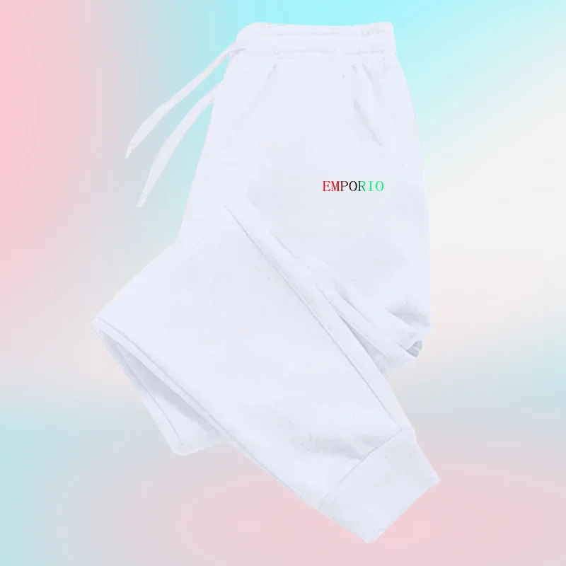 

Men's Casual Sweatpants Fleece Sports Pants Unisex Fashion Trousers Casual Baggy Pants Sweatpants