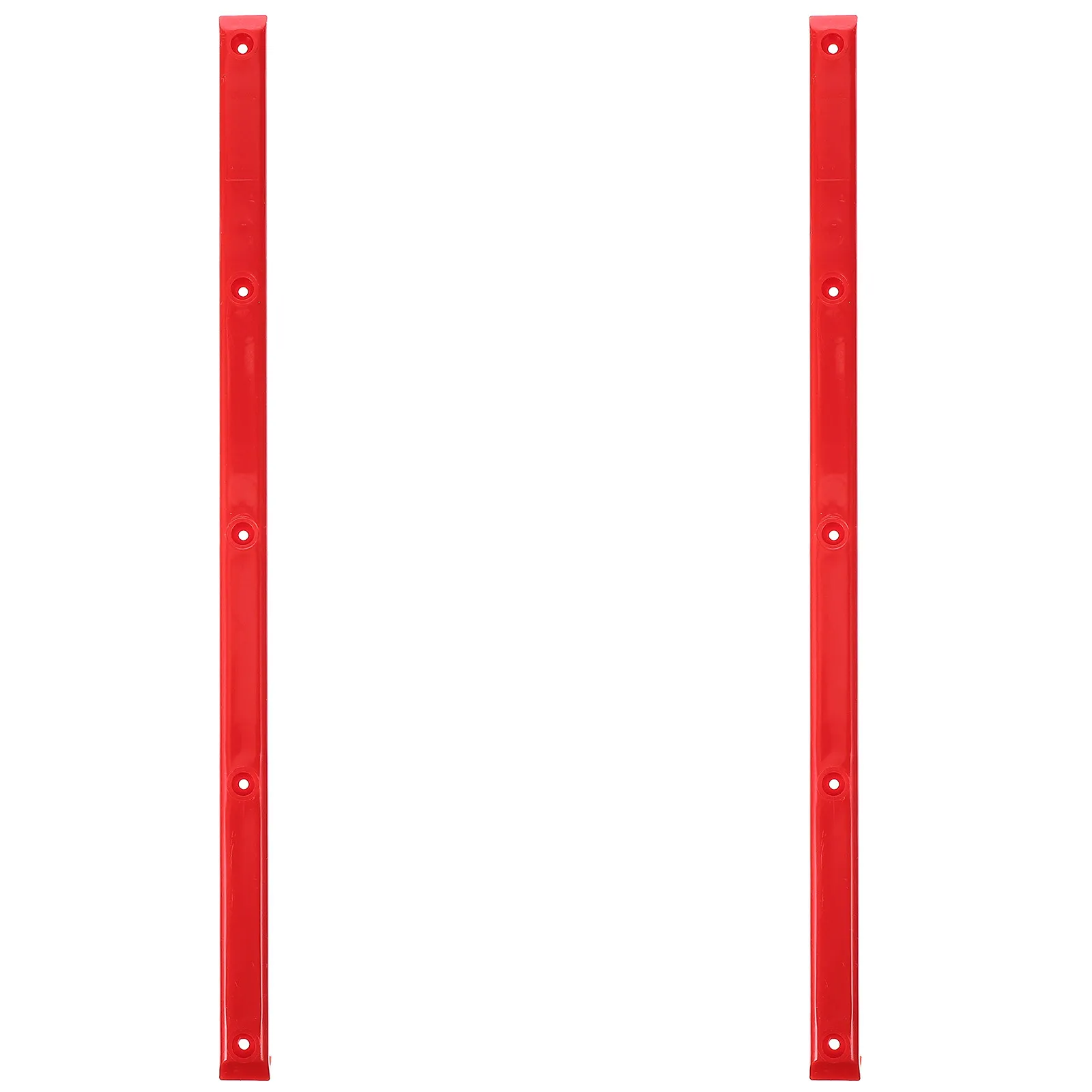 

2Pcs Skateboard Rib Bone Rail Plastic Anti-Collision Rib Bone for Longboard Deck Replacement Wear-Resistant Sturdy Skateboard