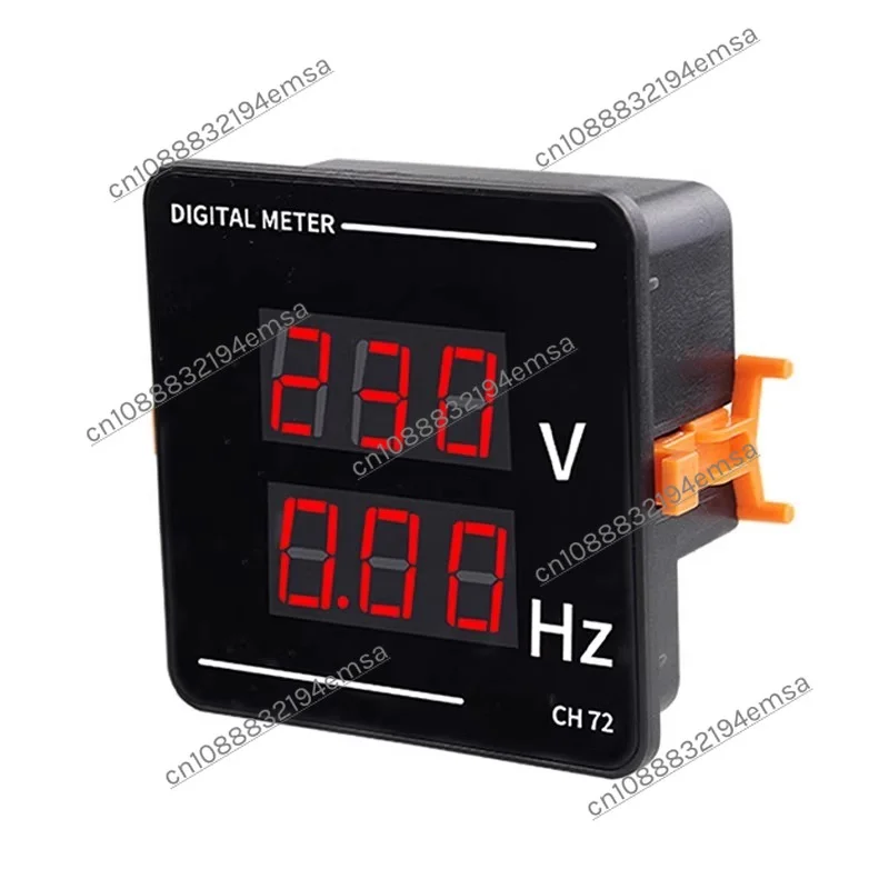 AC50-500V combination meter voltage measuring instrument, embedded AC voltage, frequency LED LCD display