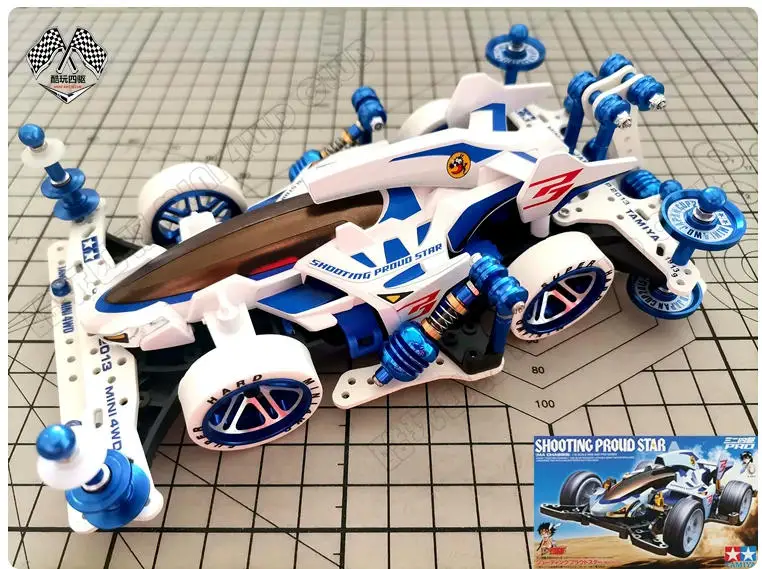 1セット タミヤ 1/32スケール ミニ四駆カー 改造スペアパーツキット