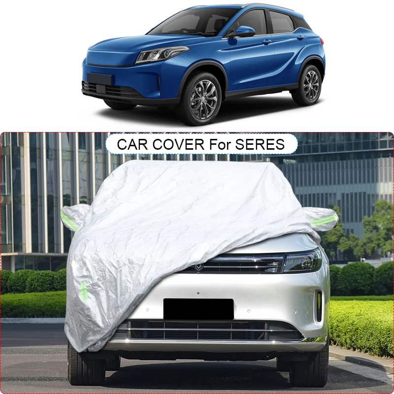 3Layer Thicken Car Cover Anti-rain Dustproof Snow Waterproof For SERES AITO M5 7 M7 9 M9 3 IX3 5 SF5 S9 LUXEED R7 S7 STELATO S9