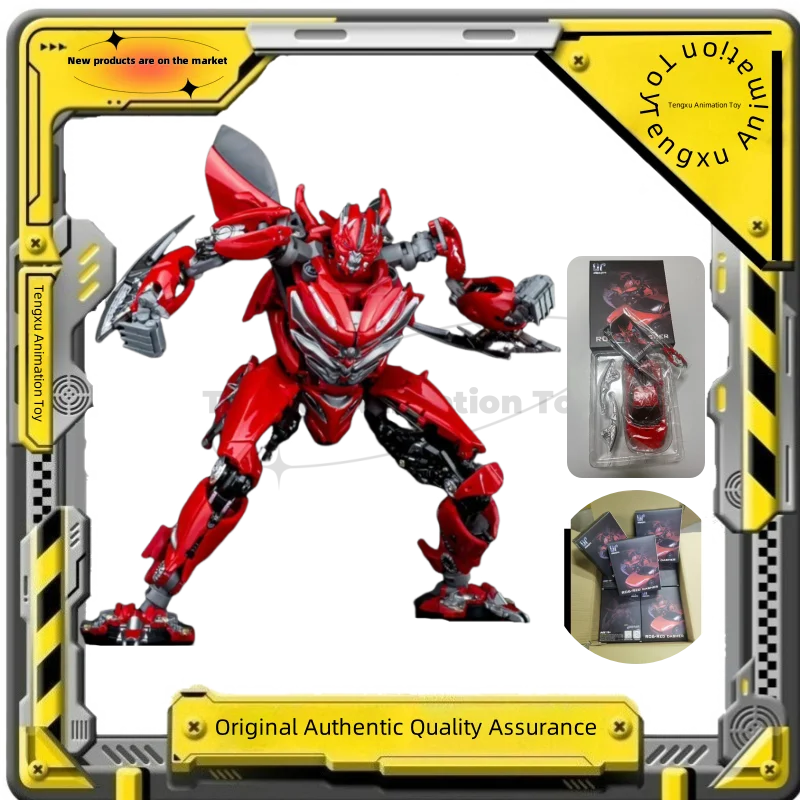 【Spot Goederen】Originele UniqueToys Transformatie UT-R06 UTR06 Dino Red Dasher MPM Legering Action Figure Robot Speelgoed
