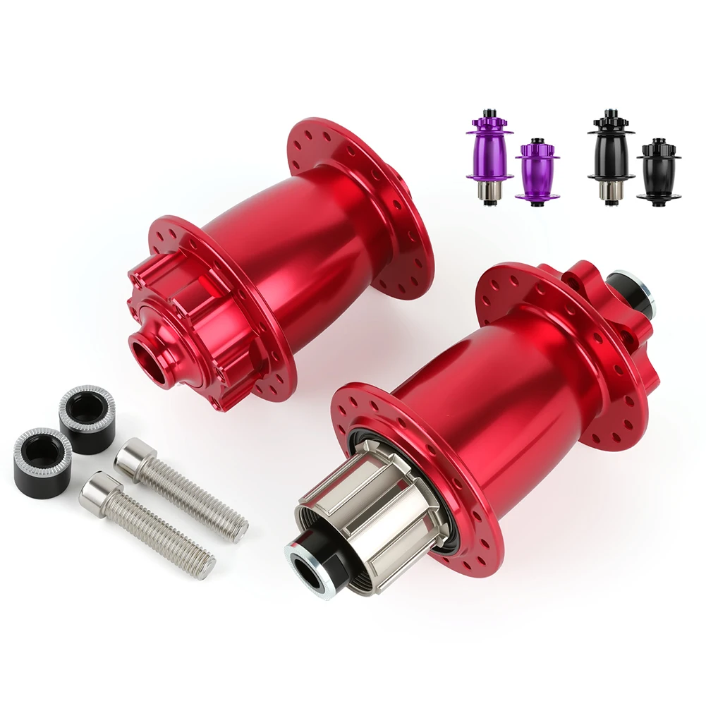 

32 Spoke Holes Dirt Jump Bike Hub With 16T Single Speed Freewheel Front 100mm Rear 135mm 14G Spokes Bicycle Accessories