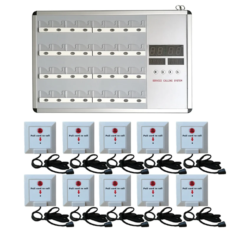 Wireless Hospital Power Battery Nurse Call System Equipment cercapersone interruttore manuale cercapersone di emergenza personale fornitori