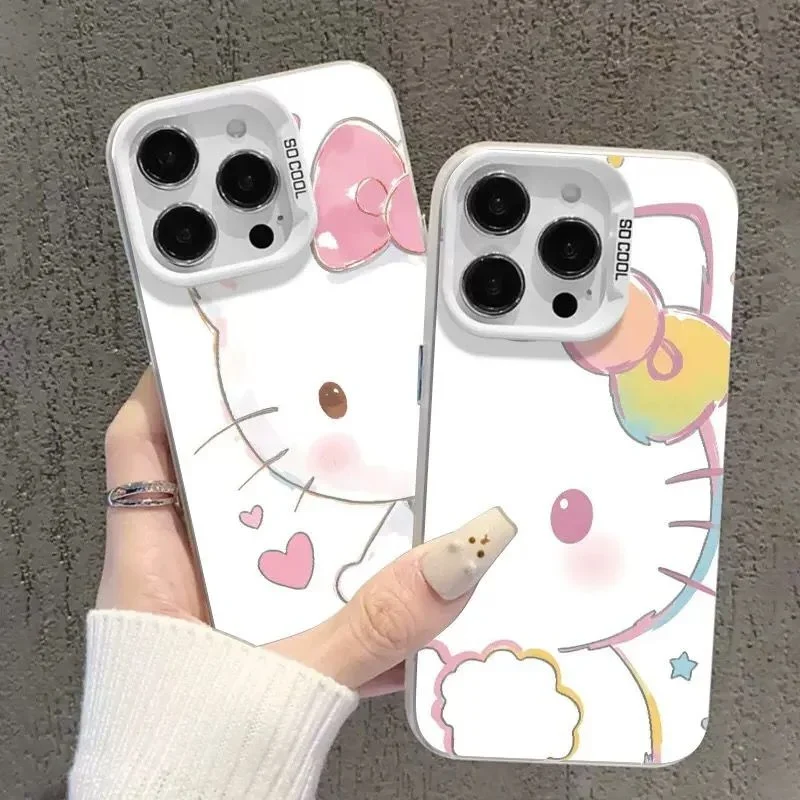 Flower Hello Kitty Casing For Infinix Tecno Spark 30C 7 10 20 Pro Camon 40 Pro 30S SMART 5 7 8 6 9 10 Plus Pova 6 Pro Case Cover