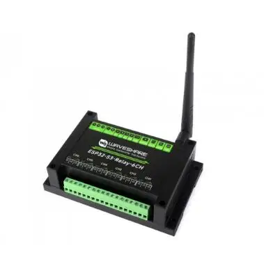 Waveshare ESP32-S3-Relay-6CH وحدة تتابع WiFi صناعية ذات 6 قنوات تدعم WiFi Bluetooth RS485 التحكم على متن Pico HAT