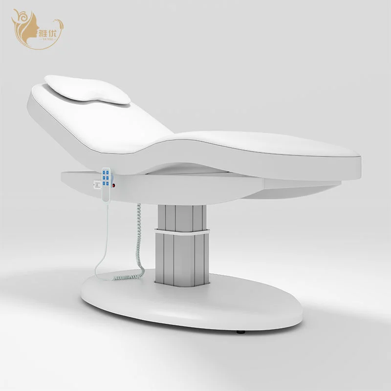2024 Newest Design Massage Bed Without Handrails 3 Motors Electric For Barber Shop