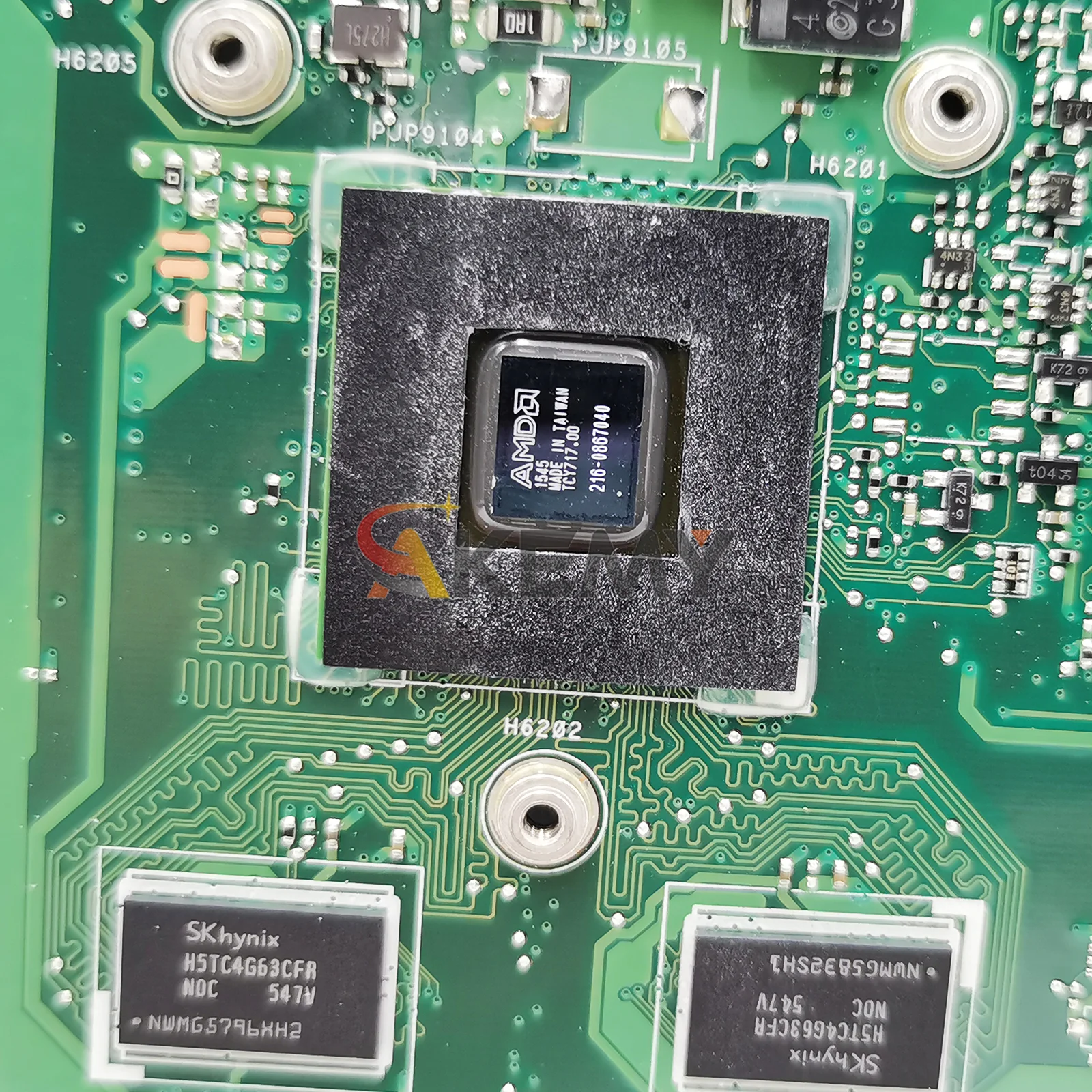 Placa base para ordenador portátil X751YI para ASUS VivoBook A751Y D751Y K751Y X751Y X751YI con CPU A6 A8 A9 100% pruebas OK envío rápido